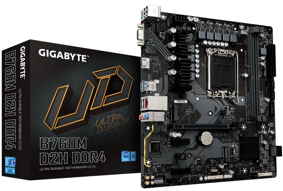 GIGABYTE B760M D2H DDR4 LGA1700